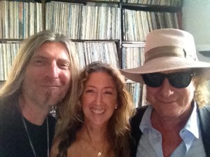 (l-r) Hook(ist) founders Terry Derkach and Heather Collins, with Gary Lucas.