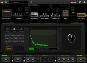 The amp matching GUI. (click to enlarge)