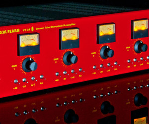 D.W. Fearn Launches VT-24 Four Channel Vacuum Tube Microphone Preamplifier