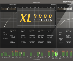 Softube Releases Solid State Logic XL 9000 K-Series for Console 1