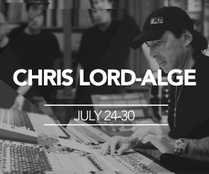 Mix With The Masters Announces Chris Lord-Alge Seminar – July 24-30, 2015