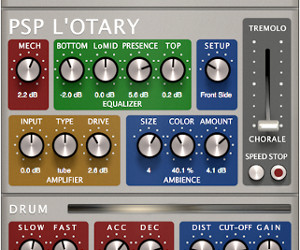PSP Audioware Introduces Master Quality Rotary Speaker Plug-In, L’otary