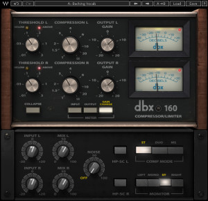 Waves Releases dbx 160 Compressor/Limiter Plug-In