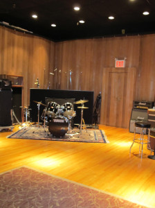 The live room at 36 W. 37th Street produces a distinctive hit sound.