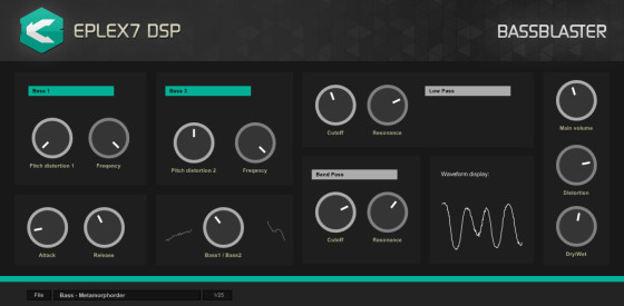 Eplex7 DSP Releases Bassblaster VST Plug-In