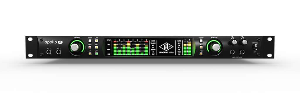 The Apollo 8 comes equipped with 4 Unison™ preamps.