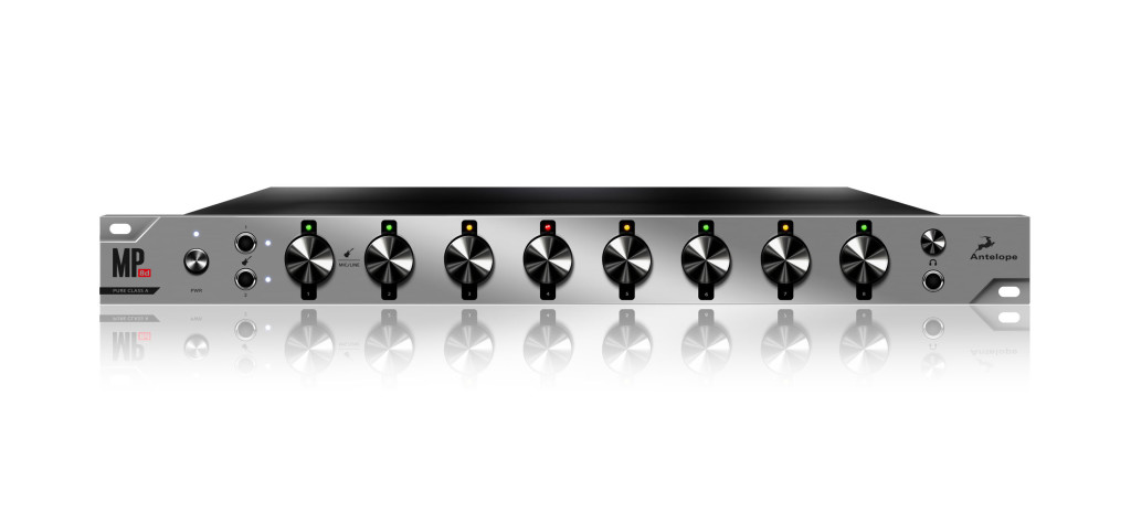 Musikmesse 2015: Antelope Audio Introduces MP8d, Eight-Channel Microphone Preamp with A/D Conversion