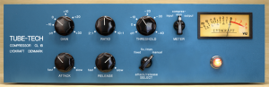 Opto-based tube compression comes in the form of the Tube-Tech CL 1B Compressor plugin.