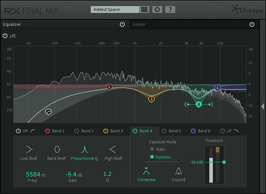 iZotope Releases RX Final Mix – Balance & Finalize Post Production Mixes