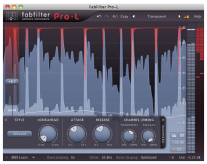 FabFilter's Pro-L sports a ton of "advanced" features under the hood.