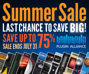 Plugin Alliance – Last Chance For Summer Sale