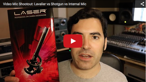 Video Mic Shootout: sE Electronics Laser, Audio-Technica Lavalier & Internal DSLR Mic