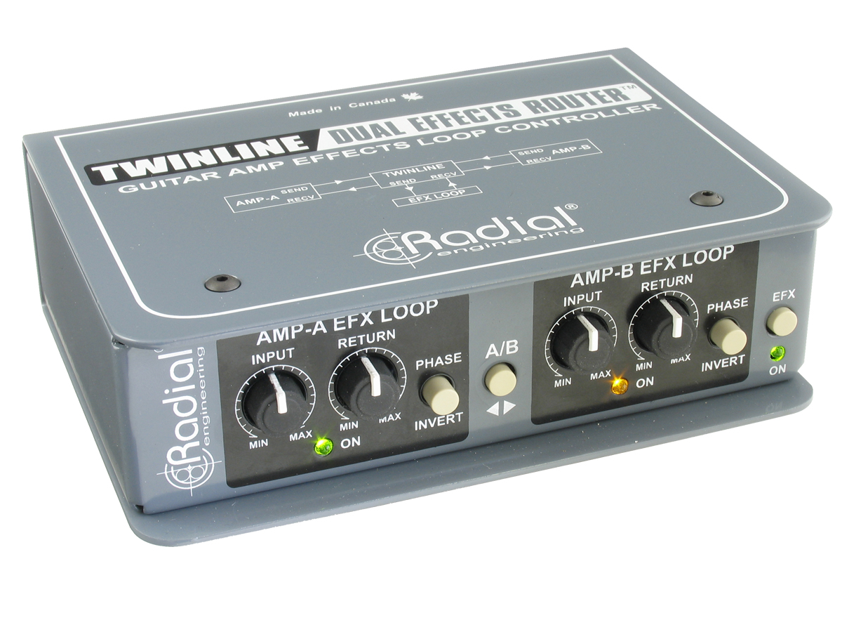 Radial Engineering Releases Twinline Guitar Effects Router