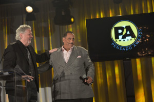 (l-r) Dave Pensado and Herb Trawick are set to preside over The Pensado Awards 2015.  (Photo by Charley Gallay/Getty Images for The Pensado Awards)