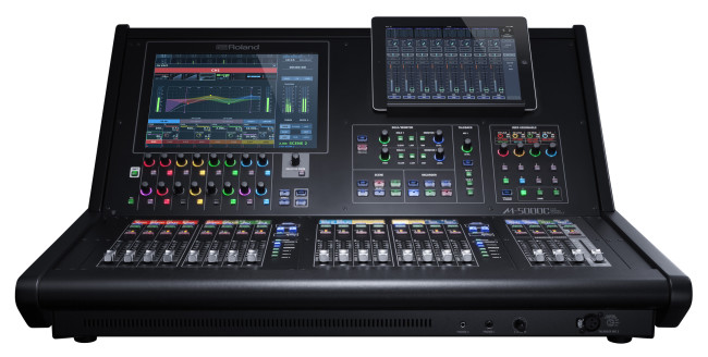 Roland Debuts Compact M-5000C Live Mixing Console