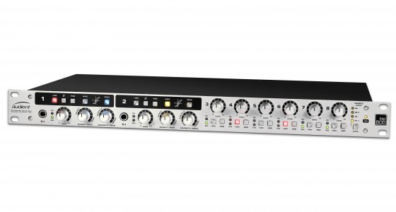 Audient Now Shipping ASP8000 – 8 Channel Microphone Preamp