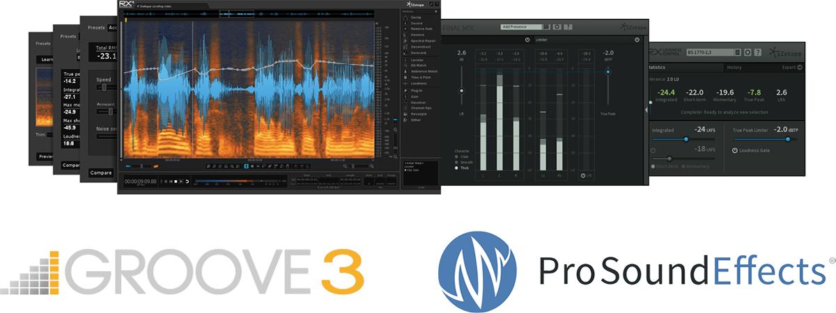 iZotope Announces RX Post Production Suite and RX 5 Audio Editor
