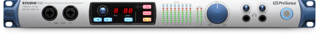 PreSonus Ships Studio 192 Audio Interface and Studio Command Center