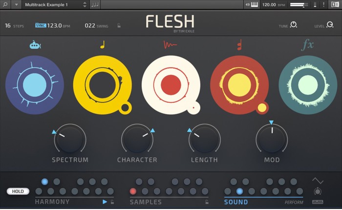 Native Instruments Introduces FLESH – Improv-Inspired Synthesizer for REAKTOR 6