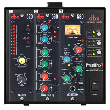 dbx by HARMAN Introduces Five 500 Series Modules and Two 500 Series PowerRack Chassis at Winter NAMM 2016