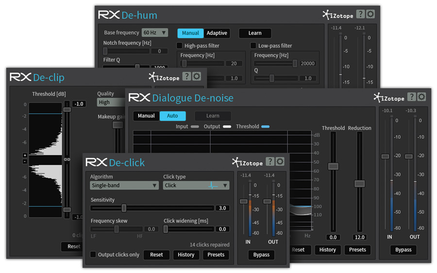 iZotope Announces Two Accessible Additions — RX Plug-In Pack, and the Free RX Audio Cookbook