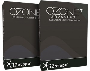 iZotope Ozone 7 and Ozone 7 Advanced.