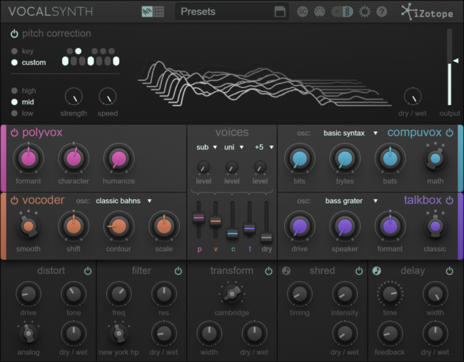 iZotope Launches VocalSynth – All-In-One Vocal Processing Plug-In