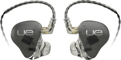 Ultimate Ears custom fit in-ear monitors.