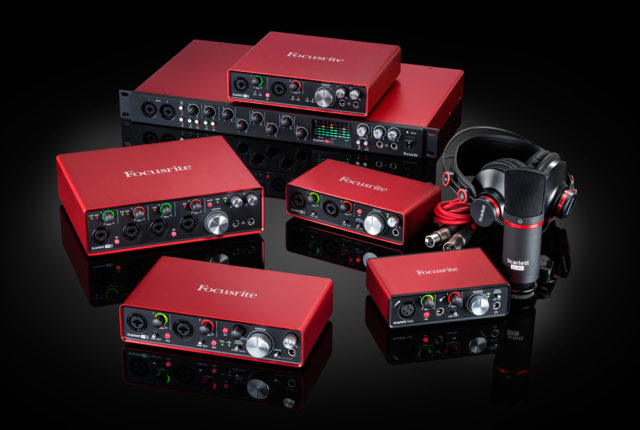 Focusrite Introduces 2nd Generation of Scarlett Interfaces