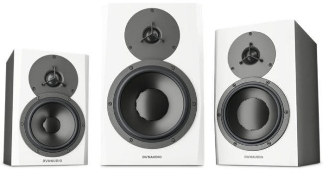 The Dynaudio LYD studio monitors will ship in 5, 7, and 8 inch models.
