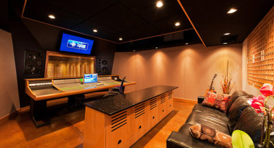 The recording and mixing facilities at Truphonic, like Studio A shown here, make it a world-class Southern homestead for Meller.