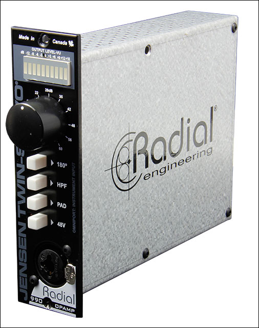 New Gear Review: Radial Twin Servo 500 Mic Preamp