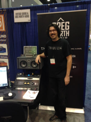 Greg Wurth was onsite for the first time as an exhibitor at AES Los Angeles 2016.