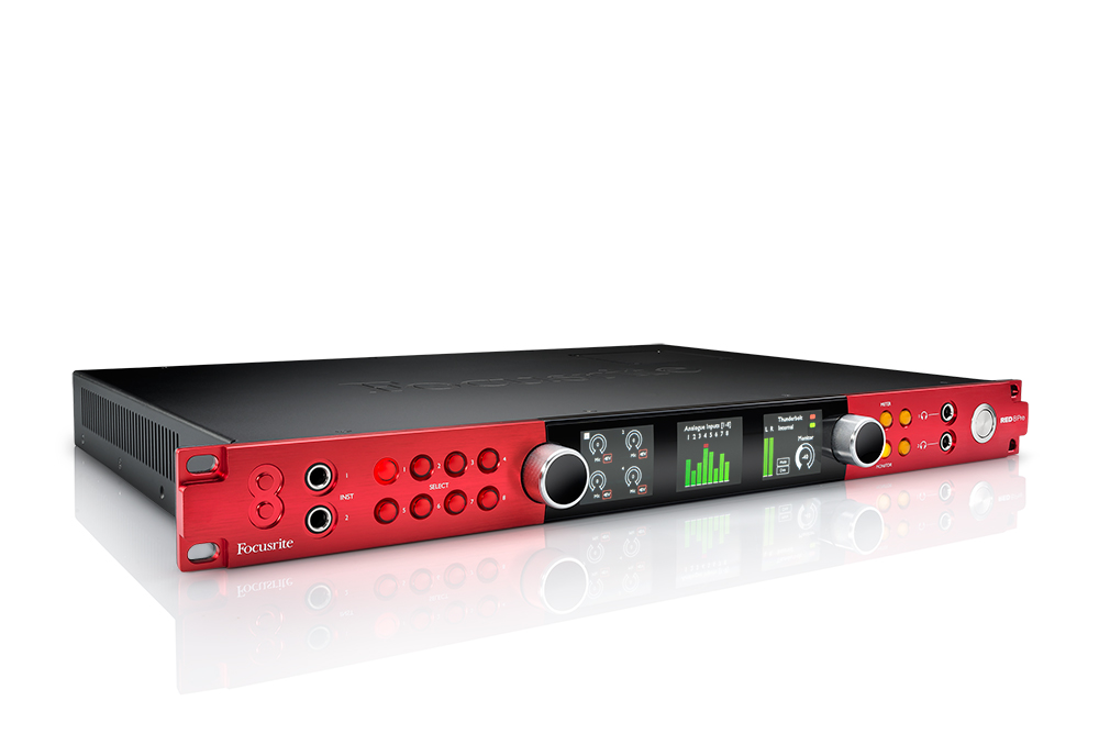Focusrite Debuts Red 8Pre Audio Interface