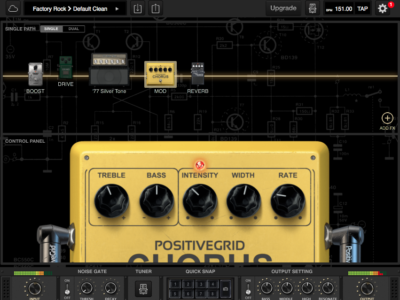 Focusrite's exclusive BIAS FX LE from Positive Grid.