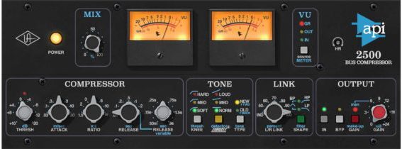 Universal Audio New Plug-Ins – API 2500 Bus Compressor, Chandler Limiter, Brainworx Stereo Tapped Delay