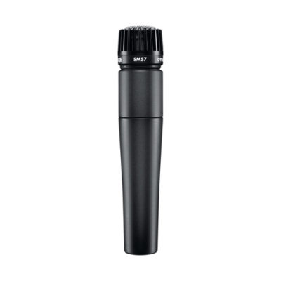 Required for recording: the Shure SM57