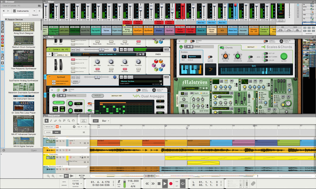 New Software Review: Reason Version 9 from Propellerhead