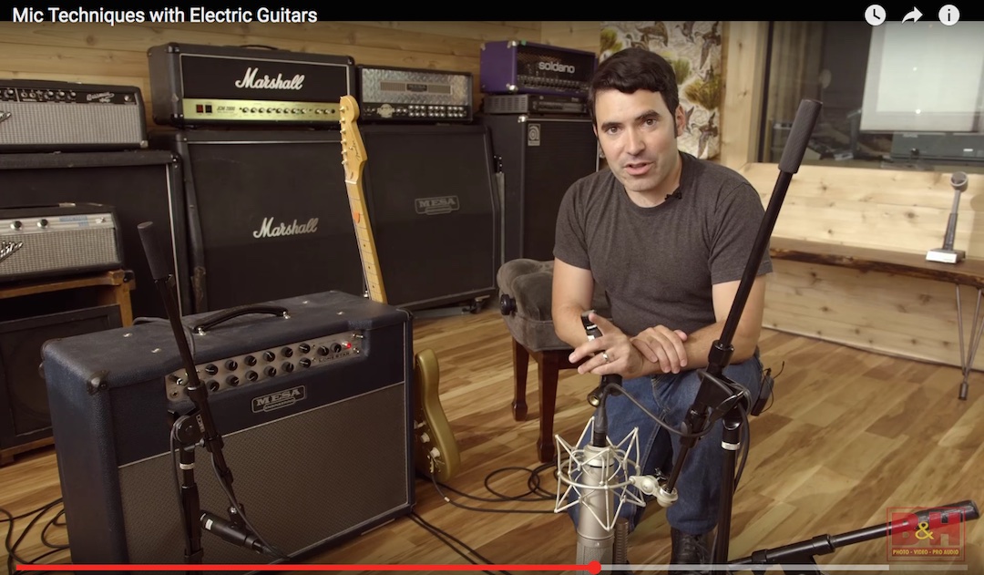 Best Ways To Mic Guitar Amps and Electric Guitars