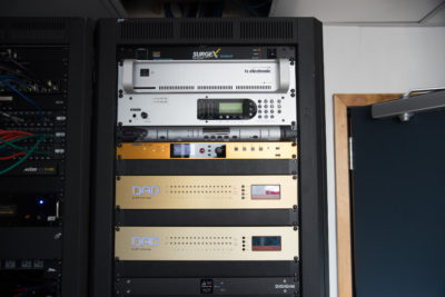 DAD routing and master clock, plus Waves DiGiGrid are the nerve center of a facility with extreme networking.