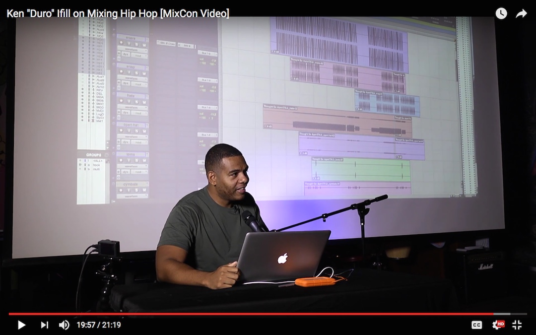 GRAMMY-Winner Ken “Duro” Ifill on Mixing Hip Hop [MixCon Video]