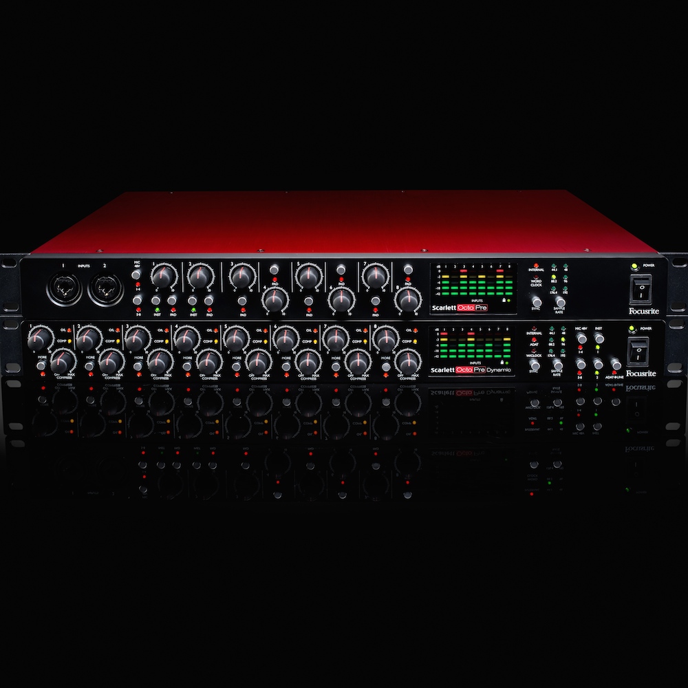 New Gear Alert: Focusrite Scarlett Preamps with Compression, New Sounds by RZA and Steve Aoki, Vibey FET Compression and More