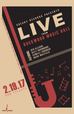 NYC Event – Chesky Hosts Live Binaural Recording @ Rockwood Music Hall, 2/19