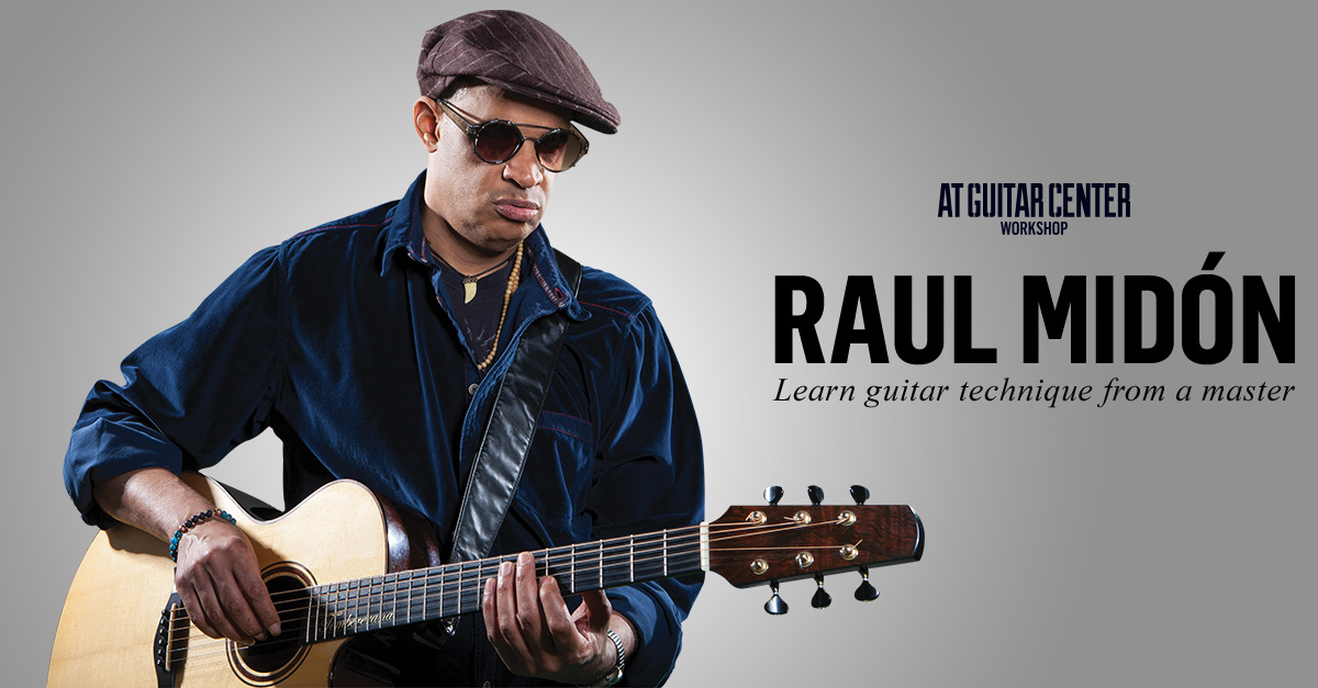 Free NYC Event 3/23/17: Workshop with Guitarist and Mouth Trumpeter Extraordinaire, Raul Midon