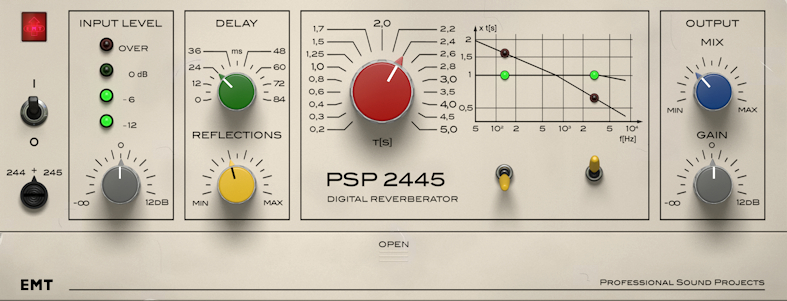 New Software Review: 2445 EMT Reverb by PSP Audioware