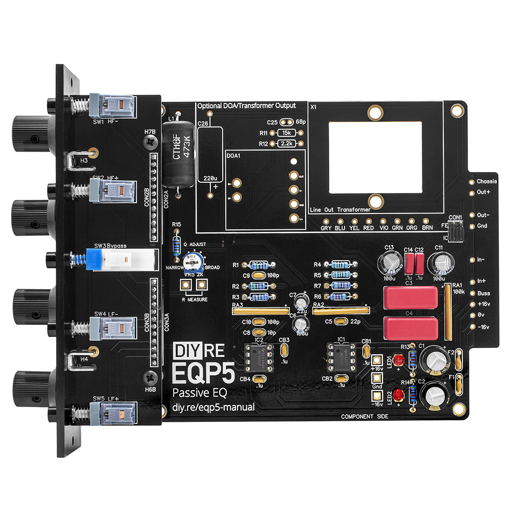 New Gear Review: EQP5, a Pultec-Style, 500-Series EQ from DIYRE