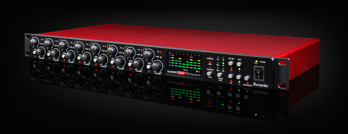 New Gear Review: Scarlett OctoPre Dynamic from Focusrite